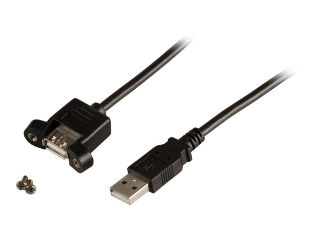 EFB-Elektronik Classic - USB-Verlngerungskabel - USB (W) zu USB (M) - USB 2.0 - 50 cm - geformt