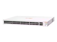HPE Aruba Instant On 1830 48G 4SFP Switch - Switch - Smart - 48 x 10/100/1000 + 4 x Gigabit SFP - Desktop, an Rack montierbar