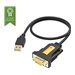 Vision USB to Serial Adaptor - Serieller Adapter - USB - RS-232 - Schwarz