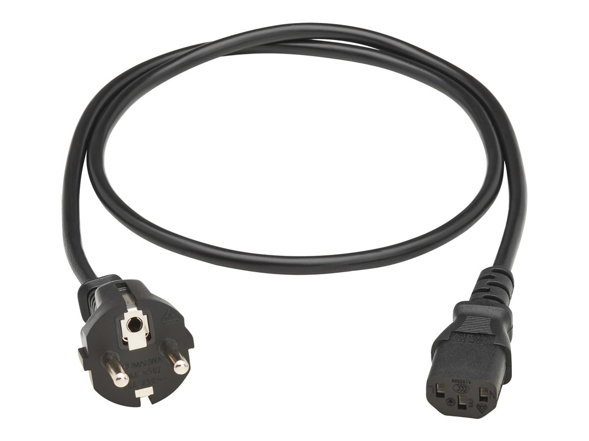 Eaton Tripp Lite Series - Stromkabel - power CEE 7/7 (M) zu power IEC 60320 C13 - Wechselstrom 100-250 V - 10 A - 1 m