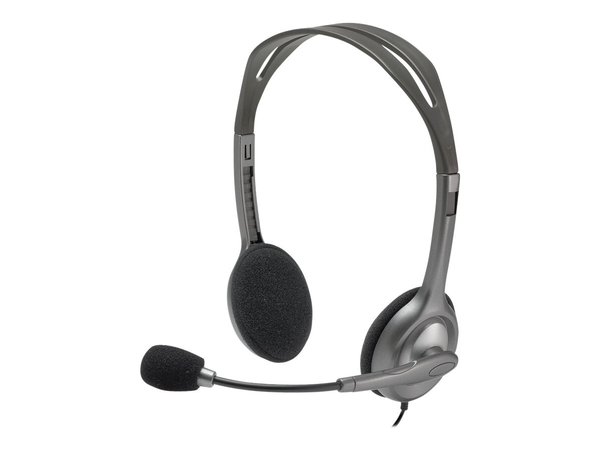 Logitech Stereo Headset H110 - Headset - On-Ear - kabelgebunden