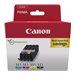 Canon CLI-551 BK/C/M/Y Multipack - 4er-Pack - 7 ml - Schwarz, Gelb, Cyan, Magenta - original - Box