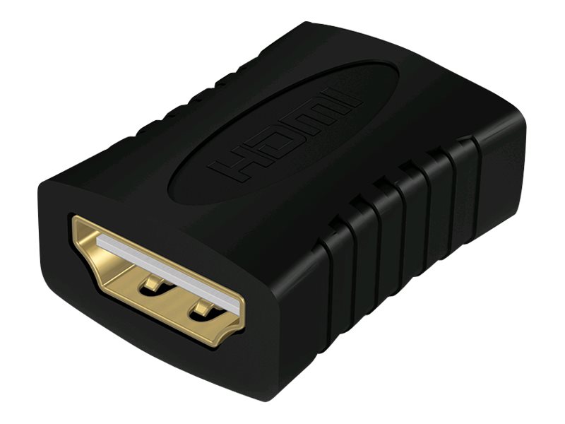 ICY BOX IB-CB005 - HDMI Kupplung - HDMI weiblich zu HDMI weiblich - Schwarz