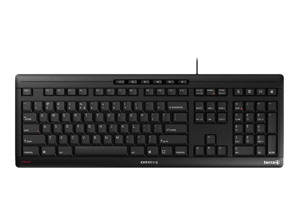 TERRA 3500 - Tastatur - USB - QWERTZ - Deutsch - Tastenschalter: CHERRY SX