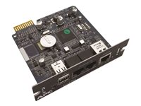 APC Network Management Card 2 with Environmental Monitoring - Fernverwaltungsadapter - 100Mb LAN - 100Base-TX - Schwarz - fr P/