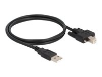 Delock - USB-Kabel - USB (M) zu USB Typ B (M) - USB 2.0 - 1 m - Daumenschrauben