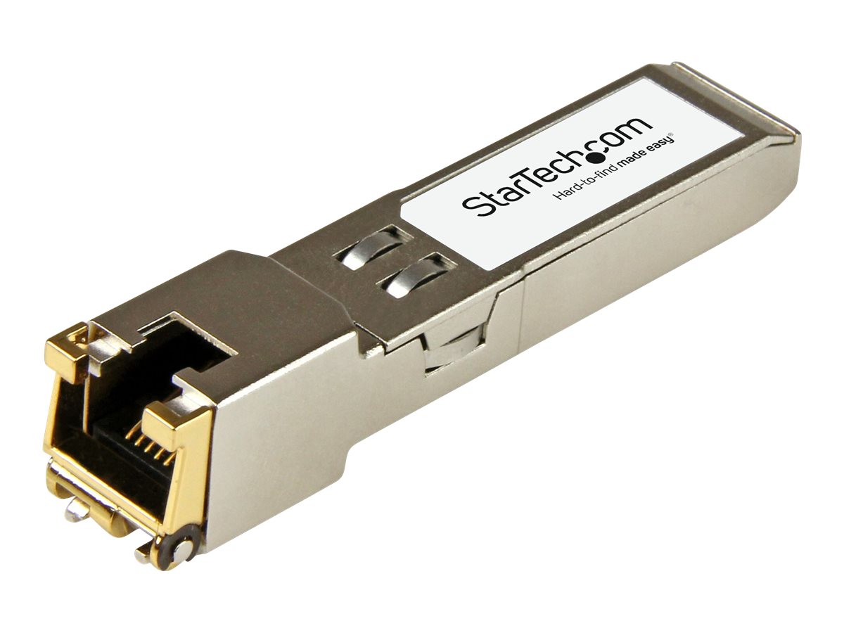 StarTech.com AR-SFP-1G-T-ST Transceiver Modul (SFP Module, 10/100/1000Base-TX Arista Networks kompatibel, Kupfer, RJ-45 Kupfer m