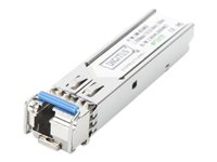 DIGITUS Professional DN-81003-01 - SFP (Mini-GBIC)-Transceiver-Modul - 1GbE - 1000Base-LX, 1000Base-BiDi - LC Single-Modus - bis