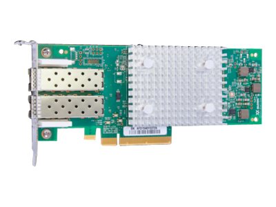 HPE StoreFabric SN1600Q 32Gb Dual Port - Hostbus-Adapter - PCIe 3.0 x8 Low-Profile - 32Gb Fibre Channel x 2 - fr ProLiant DL325