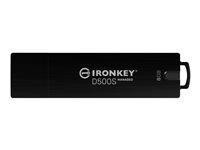 Kingston IronKey D500SM - USB-Flash-Laufwerk - verschlsselt - 8 GB - USB 3.2 Gen 1 - TAA-konform