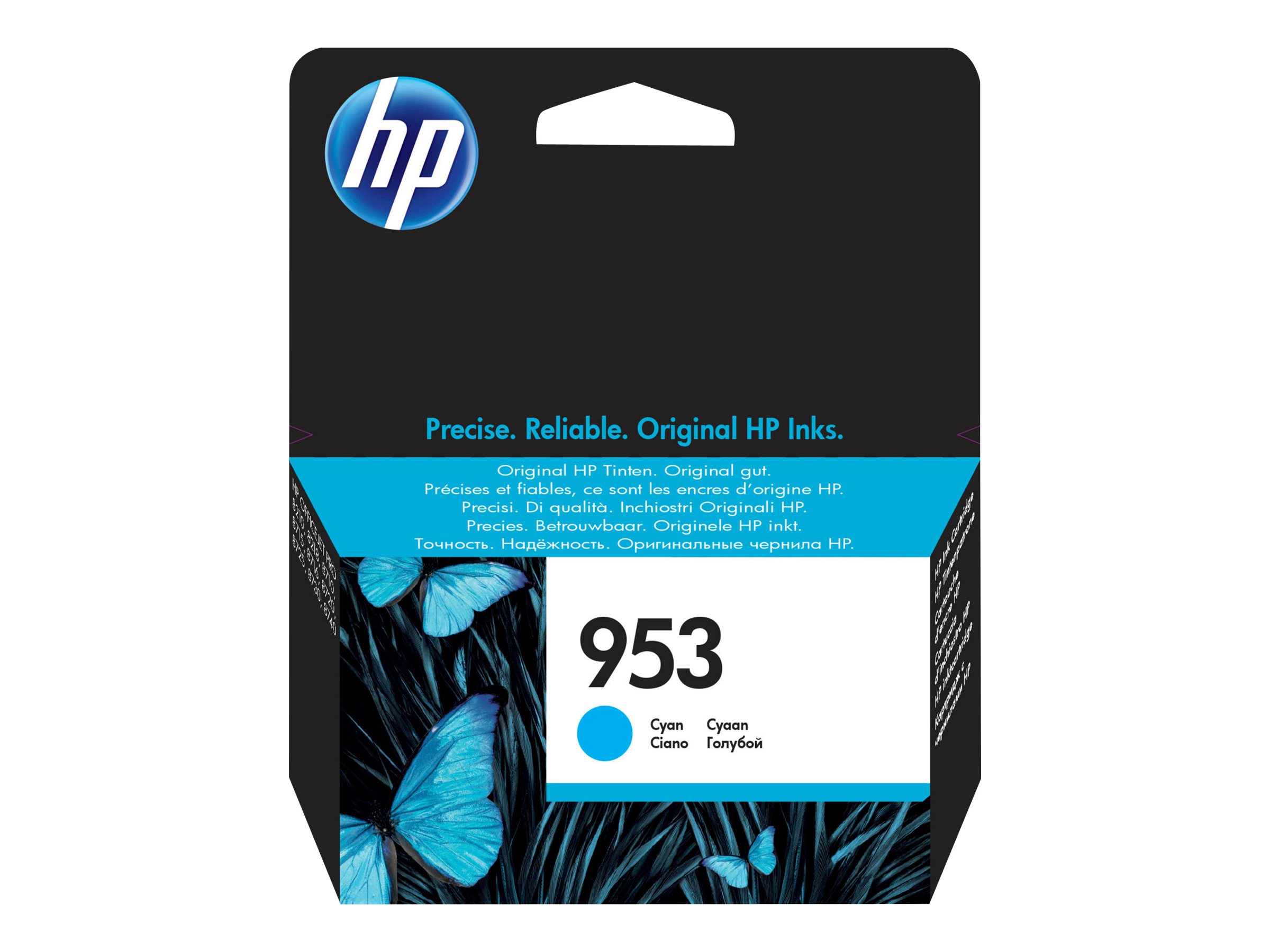 HP 953 - 9 ml - Cyan - original - Blisterverpackung - Tintenpatrone