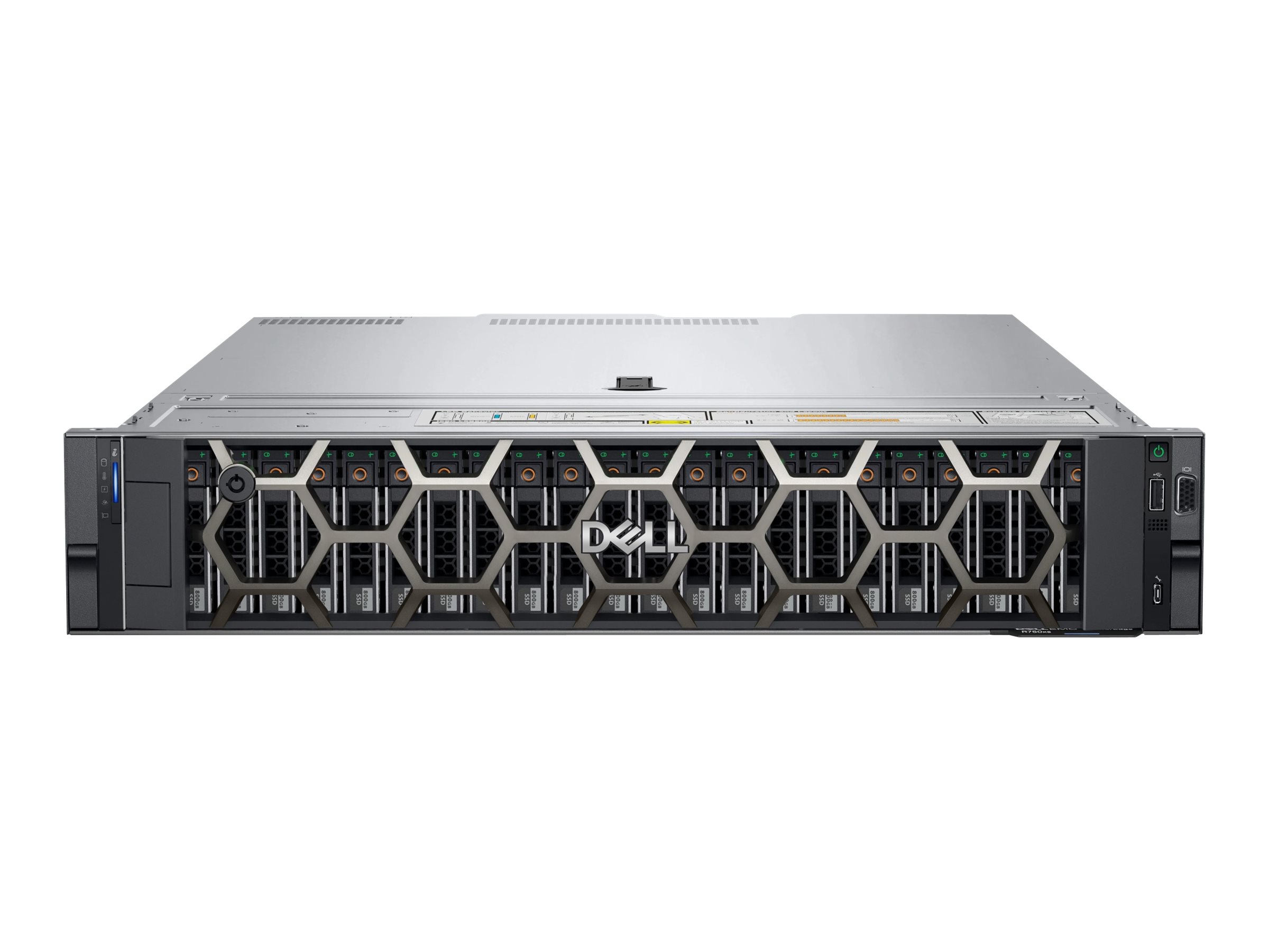 Dell PowerEdge R750xs - Server - Rack-Montage - 2U - zweiweg - 1 x Xeon Gold 5318Y / 2.1 GHz
