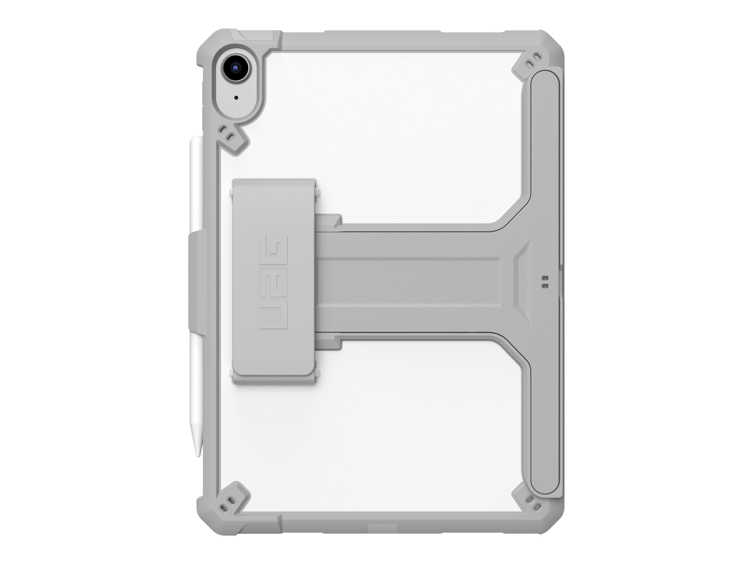UAG Scout Healtcare Series Case for iPad 10.9 (10th Gen, 2022) - Scout w HS & KS Healthcare White/Gray - Hintere Abdeckung fr T