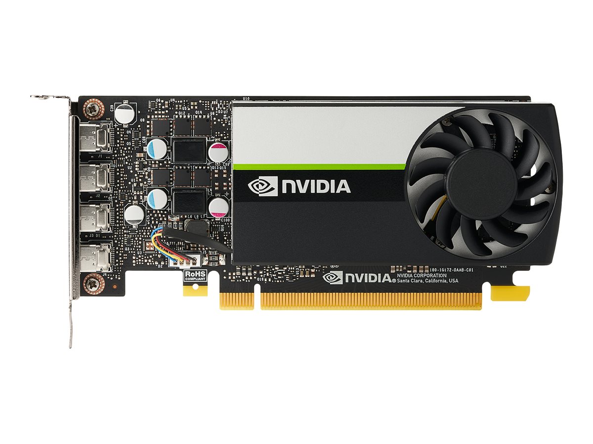 NVIDIA T1000E - Grafikkarten - t1000E - 8 GB - 4 x Mini DisplayPort