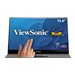 ViewSonic TD1655 - LED-Monitor mit CH Garantie - 40.6 cm (16