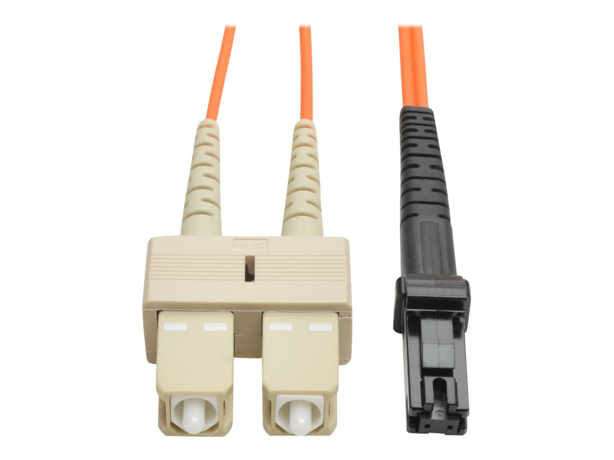 Eaton Tripp Lite Series Duplex Multimode 62.5/125 Fiber Patch Cable (MTRJ/SC), 5M (16 ft.) - Patch-Kabel - SC multi-mode (M) zu 