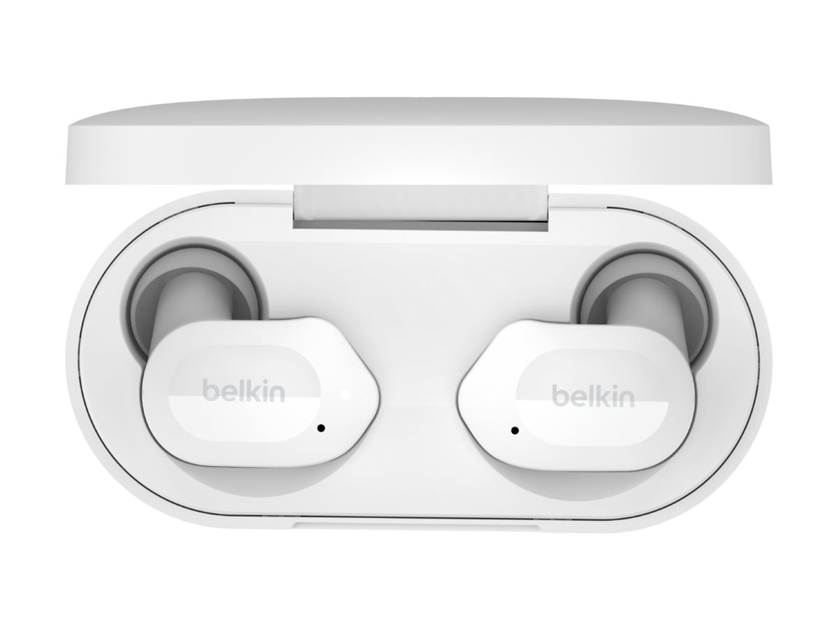Belkin SoundForm Play - True Wireless-Kopfhrer mit Mikrofon - im Ohr - Bluetooth - aktive Rauschunterdrckung - Cloud