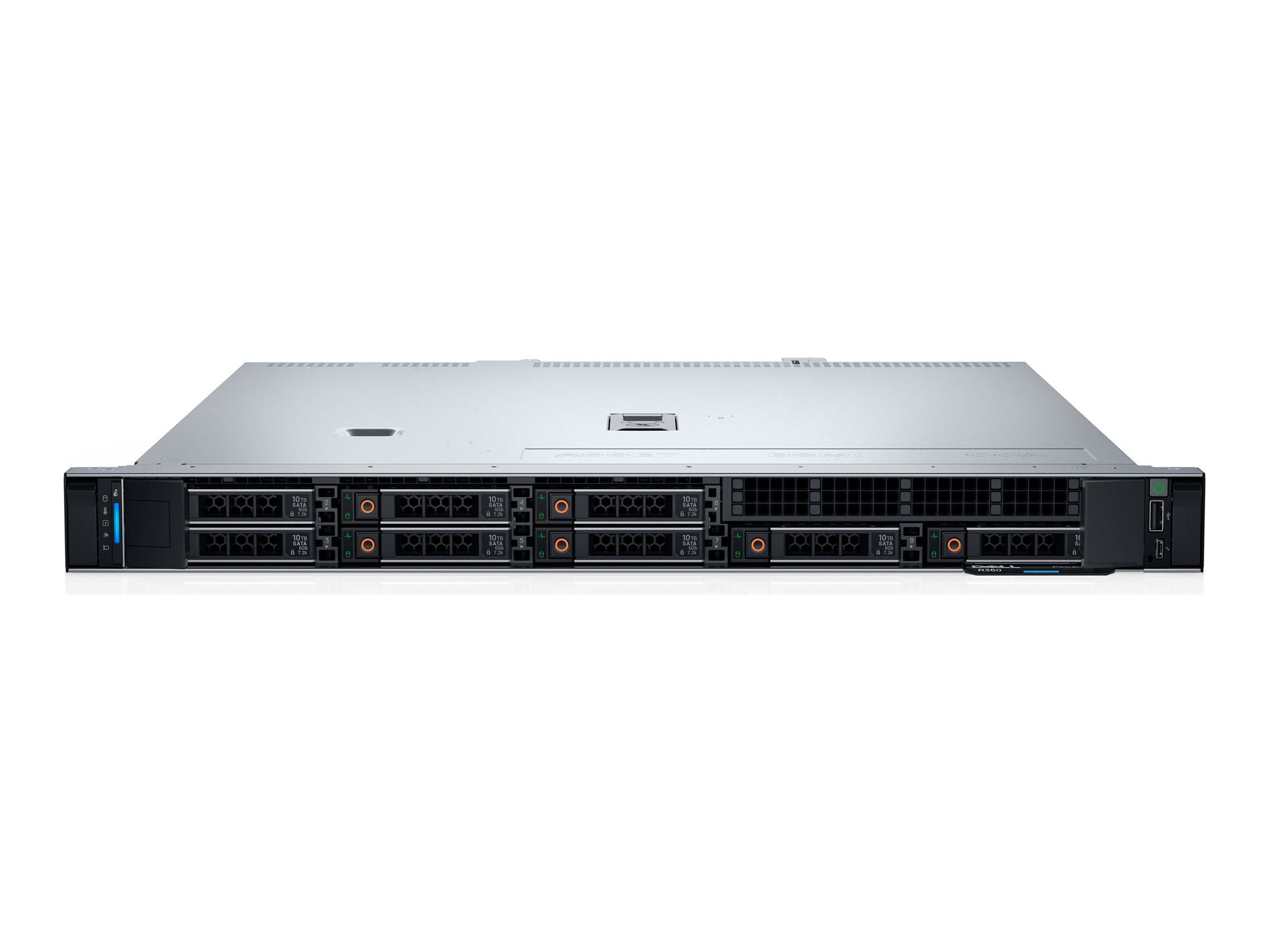Dell PowerEdge R360 - Server - Rack-Montage - 1U - 1-Weg - 1 x Xeon E-2436 / 2.9 GHz