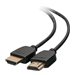 C2G 3ft 4K HDMI Cable - Ultra Flexible Cable with Low Profile Connectors - HDMI-Kabel - HDMI mnnlich zu HDMI mnnlich - 91.4 cm