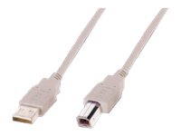 ASSMANN - USB-Kabel - USB (M) zu USB Typ B (M) - USB 2.0 - 1.8 m - geformt