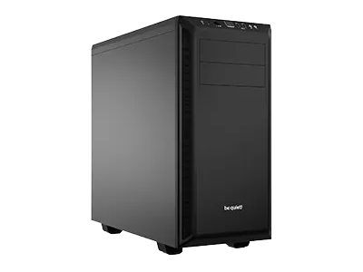 be quiet! Pure Base 600 - Tower - ATX - keine Spannungsversorgung (ATX / PS/2) - Schwarz - USB/Audio