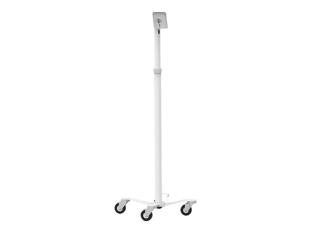 Compulocks Medical Rolling Cart - VESA Compatible - Aufstellung - fr Tablett - weiss - Bodenaufstellung