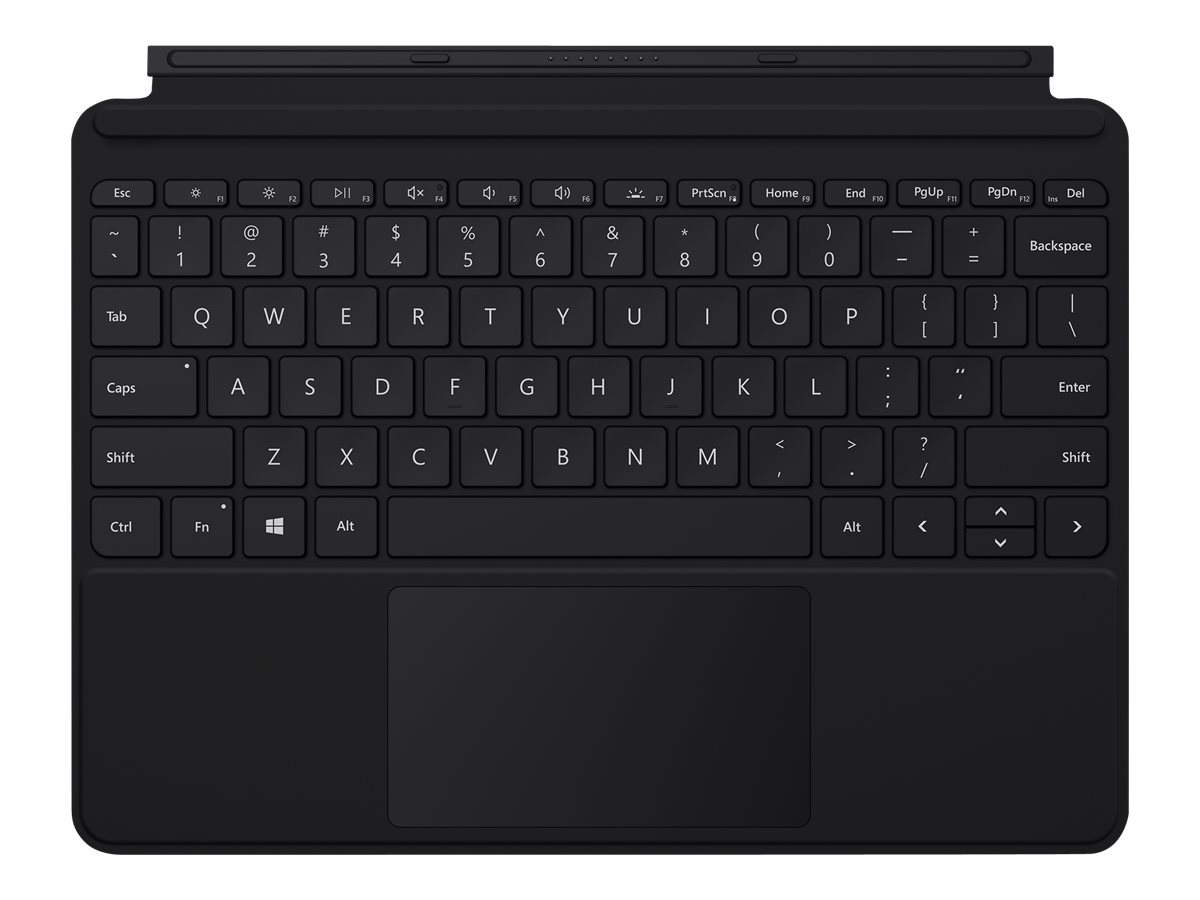 Microsoft Surface Go Type Cover - Tastatur - mit Trackpad, Beschleunigungsmesser - hinterleuchtet - Schweizerisch/Luxemburgisch 