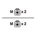 M-CAB - Patch-Kabel - LC Single-Modus (M) zu LC Single-Modus (M) - 2 m - 2 mm - Glasfaser