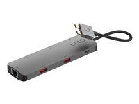 LINQ Pro - Dockingstation - USB-C x 2 - 2 x HDMI - GigE