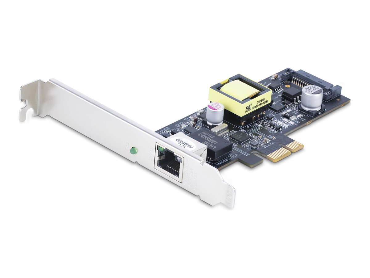 StarTech.com 1-Port 2.5Gbps NBASE-T PoE Network Card, Intel I225-V, 802.3af/at PoE+ Multi-Gigabit NIC, PCI Express Server LAN Ca