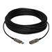 Tripp Lite USB-A 3.2 Gen 1 CL3-Rated Fiber Active Optical Cable (AOC) - Extension/Repeater, A/A M/F, Black, 15 m - USB-Verlnger
