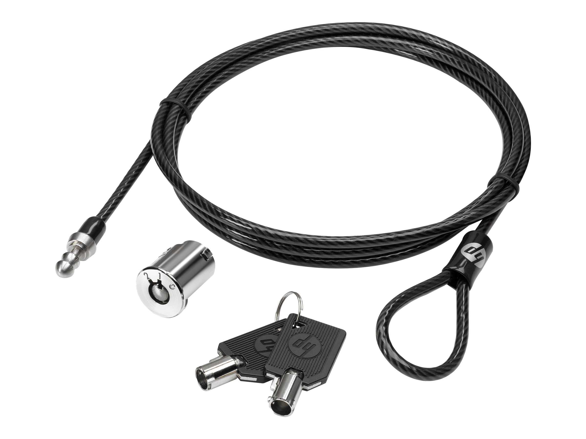 HP Master Keyed Docking Station Cable Lock - Sicherheitskabelschloss - fr EliteBook 84XX, 8540, 8770; ZBook 14u G6, 15u G2, 15u