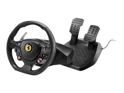 Thrustmaster Ferrari T80 488 GTB Edition - Lenkrad- und Pedale-Set - kabelgebunden - fr Sony PlayStation 4