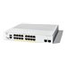 Cisco Catalyst 1200-16P-2G - Switch - L3 - Smart - 16 x 10/100/1000 (PoE+) + 2 x Gigabit Ethernet SFP - an Rack montierbar