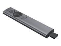 Logitech Spotlight - Prsentations-Fernsteuerung - 3 Tasten - Slate