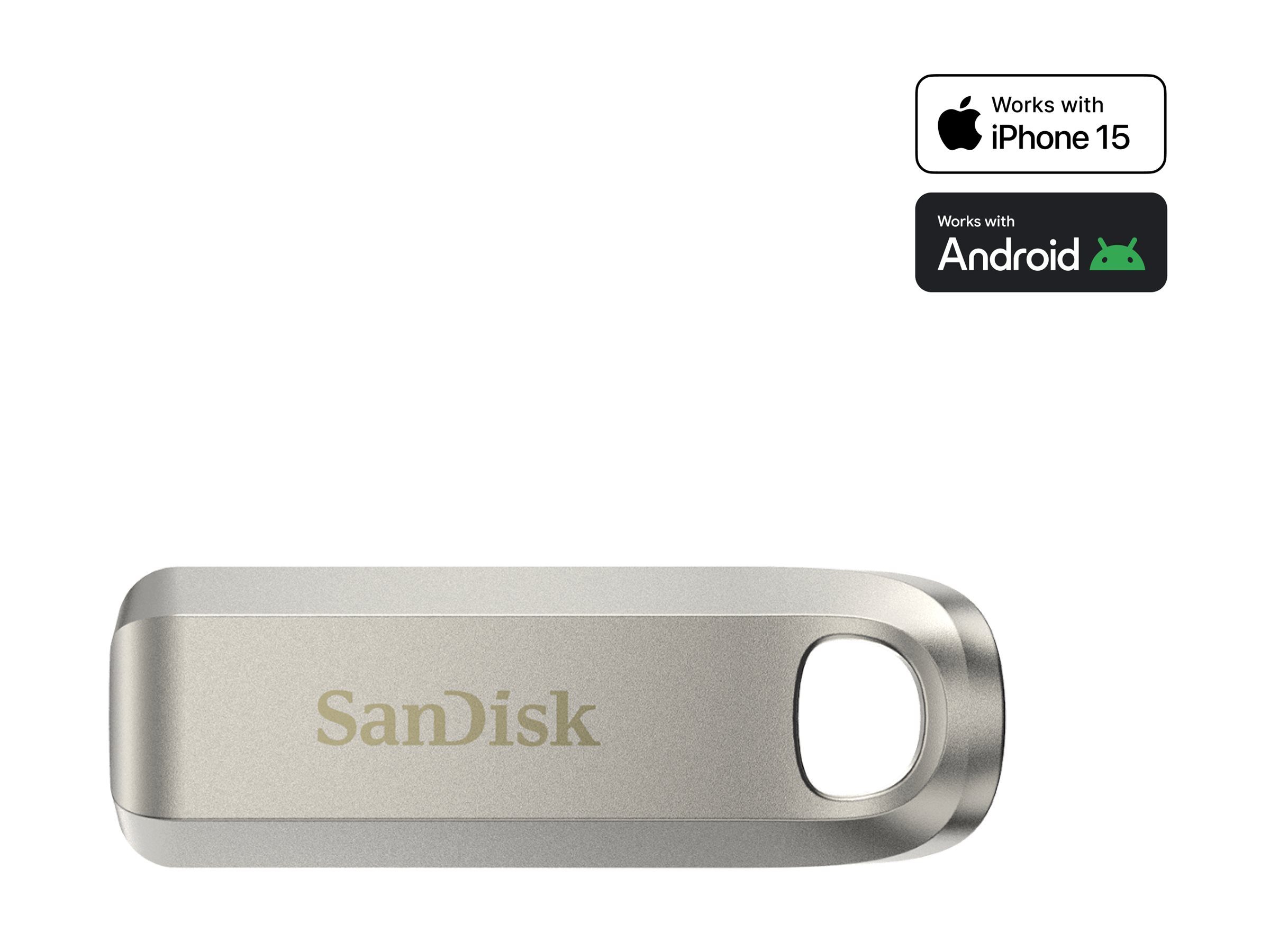 SanDisk Ultra Luxe - USB-Flash-Laufwerk - 128 GB - USB-C 3.2 Gen 1