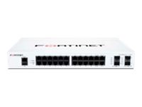 Fortinet ask for better price 12m Warranty FortiSwitch 124F - Switch - managed - 24 x 10/100/1000 + 4 x 10 Gigabit SFP+ - Luftst
