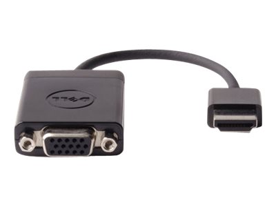 Dell - Videoadapter - HDMI mnnlich zu HD-15 (VGA) weiblich - fr Chromebook 3120; Inspiron 17 77XX, 24 5459, 3059, 3263, 5458, 