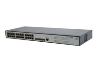 HPE 1910-24G Switch - Switch - managed - 24 x 10/100/1000 + 4 x SFP - an Rack montierbar