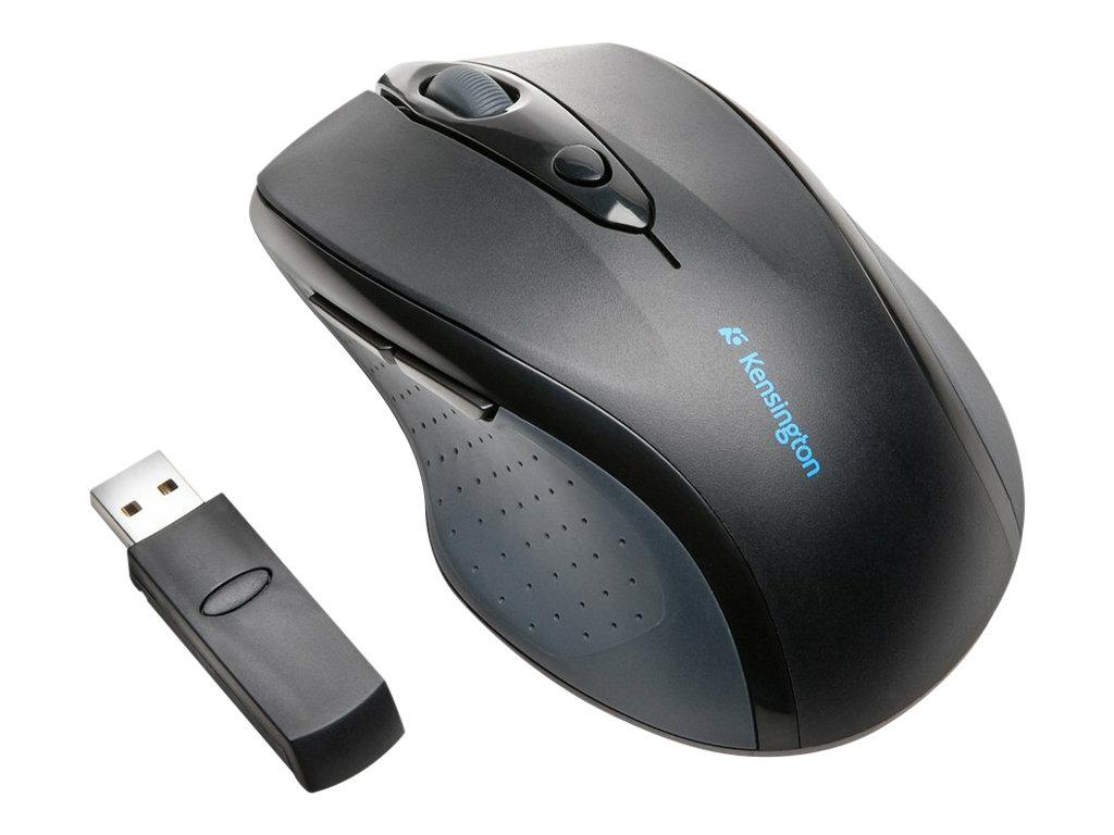 Kensington Pro Fit Full-Size - Maus - Fr Rechtshnder - optisch - 6 Tasten - kabellos