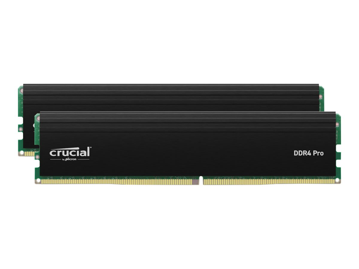 Crucial - DDR4 - Kit - 32 GB: 2 x 16 GB - DIMM 288-PIN - 3200 MHz / PC4-25600