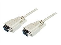 ASSMANN - VGA-Kabel - HD-15 (VGA) (M) zu HD-15 (VGA) (M) - 1.8 m - geformt - beige