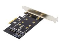 DIGITUS DS-33170 - Schnittstellenadapter - M.2 - 2 Sender/Kanal - M.2 Card - PCIe 3.0 x4