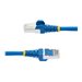 StarTech.com 7m CAT6a Ethernet Cable - Blue - Low Smoke Zero Halogen (LSZH) - 10GbE 500MHz 100W PoE++ Snagless RJ-45 w/Strain Re