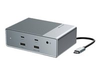 HyperDrive GEN2 - Dockingstation - USB-C - 2 x HDMI, 2 x DP - 1GbE - Europa