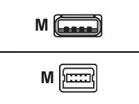 M-CAB - USB-Kabel - USB (M) zu USB Typ B (M) - USB 2.0 - 3 m