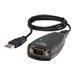 Tripp Lite Keyspan High Speed USB to Serial Adapter - Serieller Adapter - USB - RS-232 - Schwarz