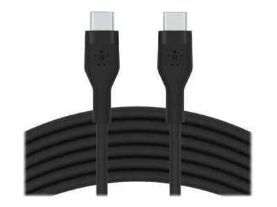 Belkin BOOST CHARGE - USB-Kabel - 24 pin USB-C (M) zu 24 pin USB-C (M) - 3 m - Schwarz