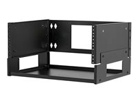 Tripp Lite 4U Wall-Mount Bracket with Shelf for Small Switches and Patch Panels, Hinged - Rack-Einlegeboden - hinged - geeignet 