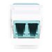 StarTech.com LC to LC Coupler, LC Fiber Coupler, LC/UPC Keystone Jack, Fiber Optic LC Keystone Coupler for Patch Panel - LC to L